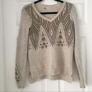 Hollister Taupe/Tan Sweater XS